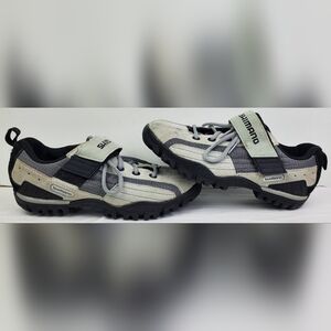 Shimano Womens SH-MT40WL Gray Suede Cycling Shoes - Size US 7 / EUR 40 - GUC
